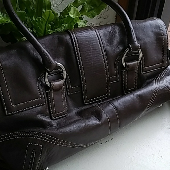 Coach Soho Buckle Flap Satchel - Picture 4 of 8